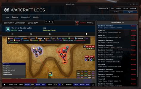 Warcraft Logs .